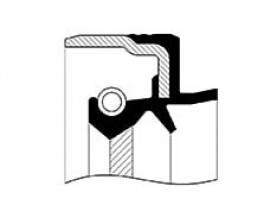 DEFRANSİYEL SOL ÇIKIŞ KEÇESİ FIORINO 1.3 MTJ 16V 29.8x50x10x13.5