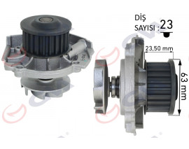 DEVİRDAİM ALBEA-PUNTO-LINEA-IDEA-STILO-BRAVA-YPSILON 1.2/1.4 16V PA866