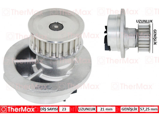 DEVİRDAİM ASTRA F-VECTRA B-CORSA B-TIGRA 94-00 ZAFIRA A 1.6 16V X16XEL PA541 T 1334046