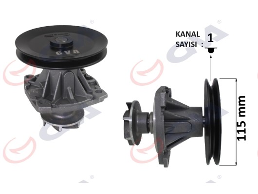 DEVİRDAİM UNO1.1-1.3-1.4T 83-96 REGATA 1.3-1.5 83-89 PA554