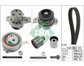 DEVİRDAİMLİ EKSANTRİK GERGİ KİT SENSÖRSÜZ A1-A3-A4-A5-A6-Q3-Q5 TT-ARONA-ATECA-IBIZA-LEON-TOLEDO KAROQ-KODIAQ-OCTAVIA-SUPERB-YETI-ARTEON-CADDY CC