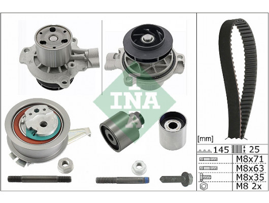 DEVİRDAİMLİ EKSANTRİK GERGİ KİT SENSÖRSÜZ A1-A3-A4-A5-A6-Q3-Q5 TT-ARONA-ATECA-IBIZA-LEON-TOLEDO KAROQ-KODIAQ-OCTAVIA-SUPERB-YETI-ARTEON-CADDY CC