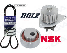 DEVİRDAİMLİ EKSANTRİK GERGİ KİTİ 108x170 P106-206-306-307-405-PARTNER-BERLINGO-XSARA-SAXO 1.4 TU3JP