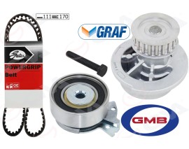 DEVİRDAİMLİ EKSANTRİK GERGİ KİTİ 111x170 111 DİŞ ASTRA F-CORSA B 1.2-1.4-1.6 8V GD111H9.5P170