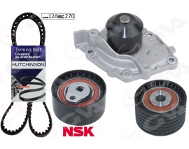 DEVİRDAİMLİ EKSANTRİK GERGİ KİTİ 126x270 LAGUNA 2.0 16V F4R760 02-03 MEGANE 4/04