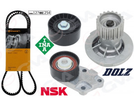 DEVİRDAİMLİ EKSANTRİK GERGİ KİTİ 127x254 CHEVROLET-DAEWOO AVEO-CRUZE-KALOS-LACETTI-NUBIRA 1.4-1.4-1.6 05-
