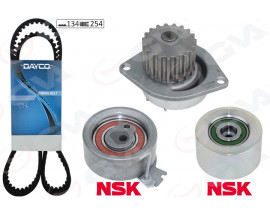 DEVİRDAİMLİ EKSANTRİK GERGİ KİTİ 134x254 P206-307-PARTNER-BERLINGO-C3-XSARA 1.6 16V NFU TU5JP4