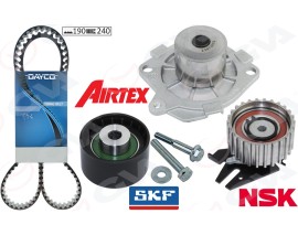 DEVİRDAİMLİ EKSANTRİK GERGİ KİTİ 190x240 BRAVO 96 DOBLO 01 MAREA 99-02 -IDEA 04 1.9JTD KTB317 TEFLONLU KAYIŞ