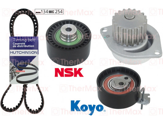 DEVİRDAİMLİ EKSANTRİK GERGİ KİTİ P206-207-307-308-PARTNER-C2-C3-C4-XSARA-BERLINGO 1.6-1.6 16V TU5JP4 DFM SUCCE 1.6 16V 09-13 TU5JP4