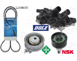 DEVİRDAİMLİ EKSANTRİK GERGİ KİTİ POLO-GOLF7-PASSAT-A3-LEON 1.2 TSI-1.4 TSI 13 4 ÇIKIŞLI CJZA-CJZB- CYVA-CYVB-CMBA