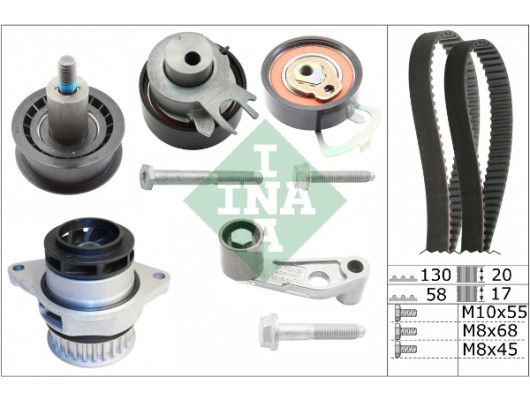 DEVİRDAİMLİ TRİGER SETİ 130x200 - 058x170 POLO-CORDOBA-GOLF IV 1.4-1.6 16V BCB-BBY-BUD