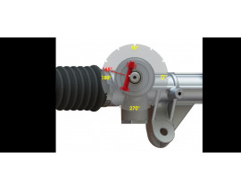 DİREKSİYON KUTUSU ELEKTRİKLİ ROT BAŞ LI CLIO IV 12 CAPTUR 13 PİNYON 110mm TUR 2.46 103