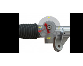 DİREKSİYON KUTUSU EPS ROT BAŞ LI RENAULT CLIO IV 16 CAPTUR 16 PİNYON 110mm TUR 2.76 110