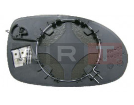 DIŞ DİKİZ AYNA CAMI ISITMALI ASFERİK MAVİ CAM SAĞ C5 01-08