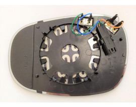 DIŞ DİKİZ AYNA CAMI ISITMALI ASFERİK MAVİ CAM SOKETLİ TİP 4 PİN SAĞ 3 SERİSİ E90-1 SERİSİ E87 08-12