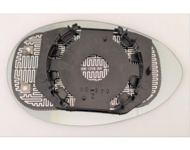 DIŞ DİKİZ AYNA CAMI ISITMALI ASFERİK MAVİ CAM SOL 156 97-05