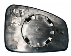 DIŞ DİKİZ AYNA CAMI ISITMALI ASFERİK MAVİ CAM SOL LAGUNA 2007-