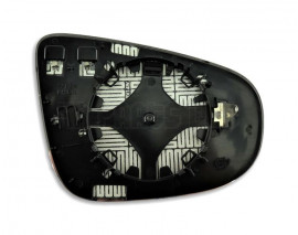 DIŞ DİKİZ AYNA CAMI ISITMALI ASFERİK MAVİ CAM SOL TOUAREG 11-08