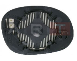 DIŞ DİKİZ AYNA CAMI ISITMALI ASFERİK SOL 206 98-03