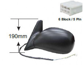 DIŞ DİKİZ AYNASI ELEKTRİKLİ ISITMALI 4 KAPI SOL RAV 4 96-00