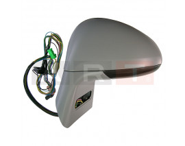 DIŞ DİKİZ AYNASI ELEKTRİKLİ ISITMALI ASTARLI KÖR NOKTALI MAVİ CAM SOL C4 04-09