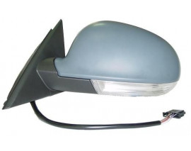 DIŞ DİKİZ AYNASI ELEKTRİKLİ ISITMALI ASTARLI SİNYALLİ AYDINLATMALI ASFERİK SOL SUPERB 06-08