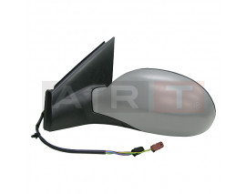 DIŞ DİKİZ AYNASI ELEKTRİKLİ ISITMALI KATLANIR ASTARLI KÖR NOKTALI MAVİ CAM HAFIZALI SOL C5 01-08