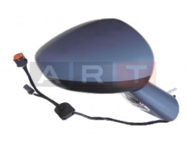 DIŞ DİKİZ AYNASI ELEKTRİKLİ ISITMALI KATLANIR SENSÖRLÜ SİNYALLİ ASTARLI MAVİ CAM SAĞ C5 2008-