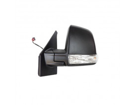 DIŞ DİKİZ AYNASI ELEKTRİKLİ SOL DOBLO III 2011 MD. SİNYALLİ KATLANIR / POWER FLOK DESENLİ 8 FİŞ