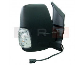 DIŞ DİKİZ AYNASI KISA KOL SAG ELEKT KATLANIR BEYAZ SİNYAL TRANSIT V363 14