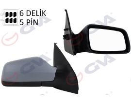 DIŞ DİKİZ AYNASI SAĞ ASTRA G 98 ELEKTRİKLİ ISITMALI ASTARLI KONVEKS 5 FİŞ VM-168EHPR