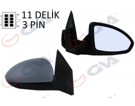 DIŞ DİKİZ AYNASI SAĞ CRUZE 09 ELEKTRİKLİ ISITMALI ASTARLI ASFERİK