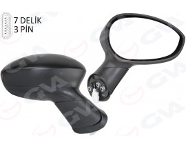 DIŞ DİKİZ AYNASI SAĞ GRANDE PUNTO 05 LINEA 07 ELEKTRİKLİ 7 FİŞ VM-6156ER