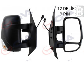 DIŞ DİKİZ AYNASI SAĞ MASTER-MOVANO 10 ELEKTRİKLİ ISITMALI SİNYALLİ SENSÖRLÜ KONVEKS