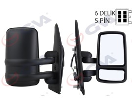 DIŞ DİKİZ AYNASI SAĞ MASTER-MOVANO 95 ELEKTRİKLİ ISITMALI KONVEKS