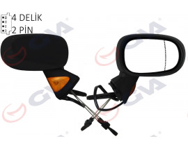 DIŞ DİKİZ AYNASI SAĞ MODUS 04 MEKANİK SİNYALLİ SENSÖRLÜ KONVEKS VM-120SR