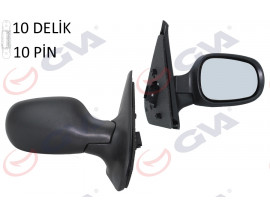 DIŞ DİKİZ AYNASI SAĞ SYMBOL 00 ELEKTRİKLİ KONVEKS 3 FİŞ VM-136EHSR