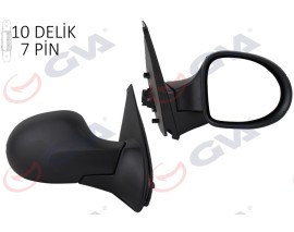 DIŞ DİKİZ AYNASI SAĞ SYMBOL THALIA 08 ELEKTRİKLİ ISITMALI SENSÖRLÜ KONVEKS 7 FİŞ VM-6124EHSR