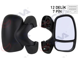 DIŞ DİKİZ AYNASI SAĞ TRAFIC-VİVARO 01 ELEKTRİKLİ ISITMALI SENSÖRLÜ KONVEKS 7 FİŞ VM-967EHSR