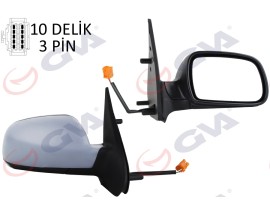 DIŞ DİKİZ AYNASI SAĞ XSARA 03 ELEKTRİKLİ ISITMALI ASTARLI KONVEKS 3 FİŞ VM-6146EPSR
