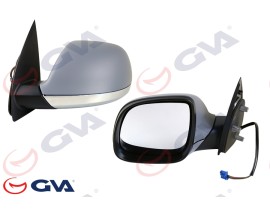 DIŞ DİKİZ AYNASI SOL AMAROK 09 ELEKTRİKLİ ISITMALI NİKELAJLI KONVEKS 5 FİŞ VM-6190NEHPR