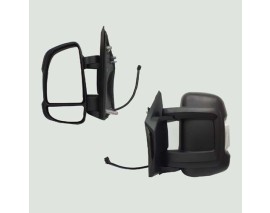 DIŞ DİKİZ AYNASI SOL DUCATO-BOXER-JUMPER 06 MEKANİK SİNYALLİ KISA KOL KONVEKS 2 FİŞ VM-6201L