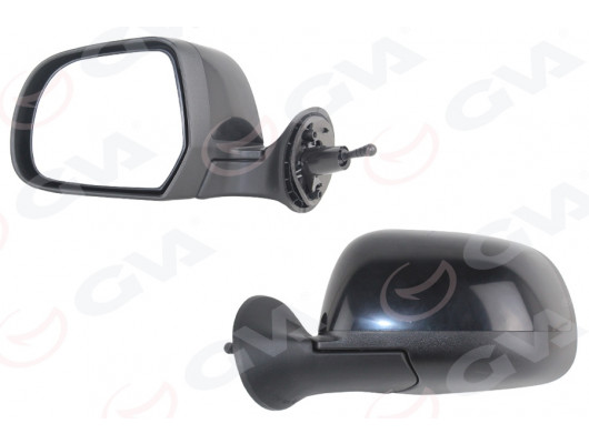 DIŞ DİKİZ AYNASI SOL DUSTER 11 MEKANİK ASTARLI SİYAH KONVEKS VM-6802PL