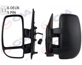 DIŞ DİKİZ AYNASI SOL MASTER-MOVANO 04 ELEKTRİKLİ ISITMALI KONVEKS 5 FİŞ VM-969EHL
