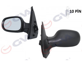 DIŞ DİKİZ AYNASI SOL SYMBOL 00 ELEKTRİKLİ ASFERİK 3 FİŞ VM-136EHAL