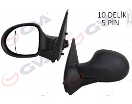 DIŞ DİKİZ AYNASI SOL SYMBOL THALIA 08 ELEKTRİKLİ ISITMALI ASFERİK 5 FİŞ VM-6124EHAL
