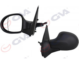 DIŞ DİKİZ AYNASI SOL SYMBOL THALIA 08 MEKANİK ASFERİK VM-6124-AL