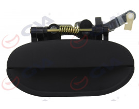 DIŞ KAPI KOLU ARKA SOL SİYAH DESENLİ ACCENT 95-00