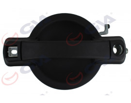 DIŞ KAPI KOLU ÖN SOL ANAHTAR DELİKLİ SİYAH DESENLİ DOBLO 00-09