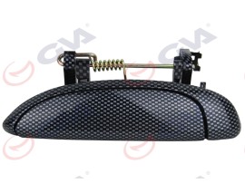 DIŞ KAPI KOLU SOL ÖN-ARKA KARBON FİBER CLİO 98-04 -MEGANE 95-02